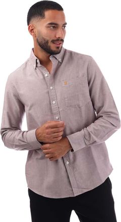 Farah Heren Boxworth Overhemd (Ossenbloed)