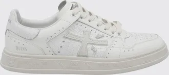 Premiata Sneaker Quinn in pelle di vitello con dettagli crackl&egrave;