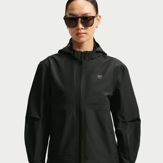 Nike Womens Storm-FIT ADV Golf Full-Zip Jacket in Black | IO0336-010