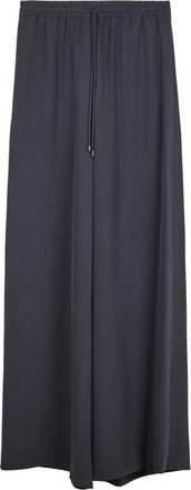 Max Mara Mxmgenero Broeken - Dames - Wijde Broeken - Blauw - 3XS - Broeken