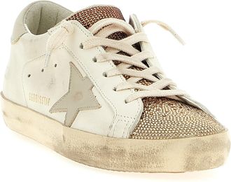 Golden Goose Womens Multicolor Cowhide Low Top Sneakers