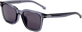 HUGO BOSS Mens 54 mm Blue Sunglasses
