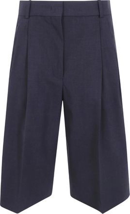Joseph Gabbie Wool Tailoring Long Shorts - Dames - Broeken - Grijs - Maat: 2XS Wol