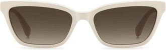 Kate Spade New York Aisha Zonnebril - Dames - Zonnebrillen - Beige - ONE Size - Accessoires