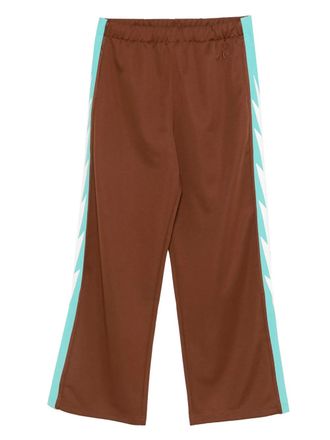 Champion side-stripe track pants - Brown
