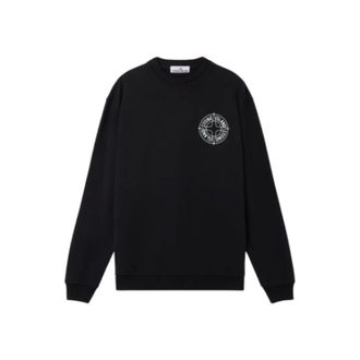 Stone Island Hombre, Sudaderas, Negro, Talla: L