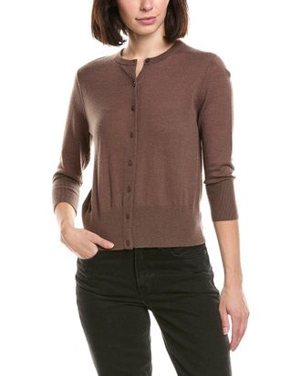 Vince Wool Dress Cardigan