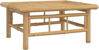vidaXL Mesa De Jard&iacute;n Bamb&uacute; 65x55x30 Cm Vidaxl