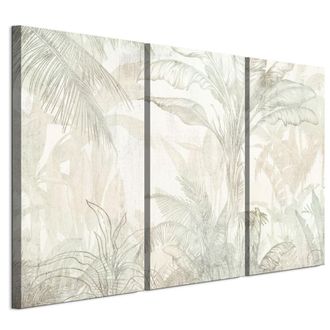 OEM Cuadro Sobre Lienzo Italiano De 90 X 60 Cm, Tr&iacute;ptico - Estilo Cl&aacute;sico - Naturaleza Cuadro Sobre Lienzo Italiano De 120 X 80 Cm, Tr&iacute;ptico - Estilo Cl&aacute;s
