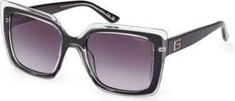 Guess Black Resin Womens Sunglasses