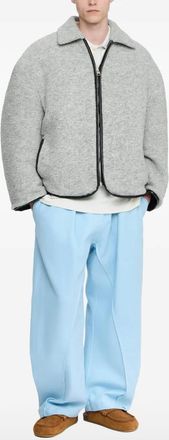 J.W.Anderson Giacca con zip - Verde