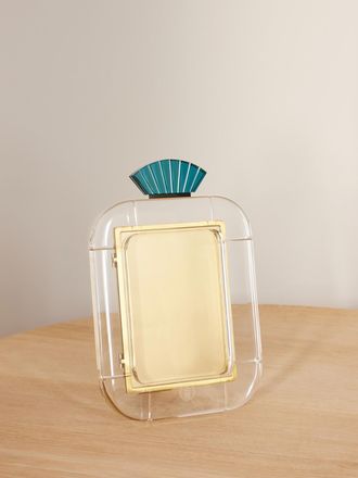 Reflections Copenhagen Cornice In Cristallo E Acciaio Inossidabile Memory - Neutri