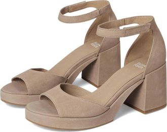 Eileen Fisher Nava Sandals Womens Barley Ankle Strap Block Heel ZOGG3881