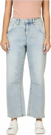 Dear John Denim Lasso Barrel Jean In Clear Stream