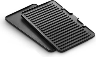 DeLonghi Juego De 2 Placas (370 X 230 X 50 Mm) Para Grill Delonghi 5517910001