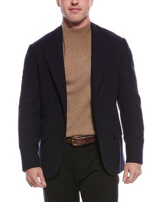Brunello Cucinelli Wool & Silk-Blend Blazer