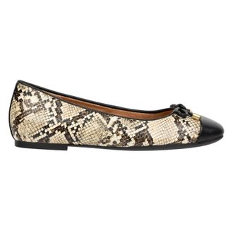 Vionic Klara Leather Womens Slip On Shoes - Ivory Multi - Size:UK 6.5
