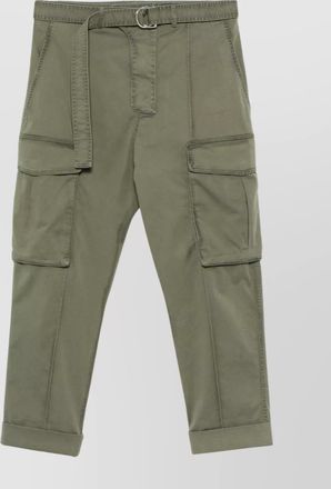 Balmain straight-leg cropped trousers