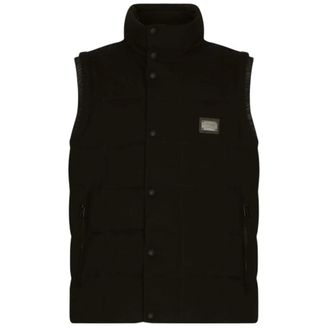 Dolce & Gabbana Giubbotto - Heren - Jassen - Zwart - Maat: XL Zijde