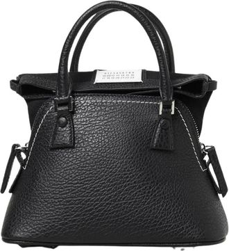 Maison Margiela Tassen, Dames, Zwart, ONE Size, Top Handle Handbag
