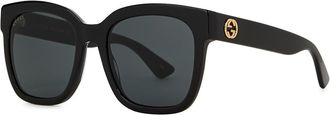 Gucci Square-frame Sunglasses - Black