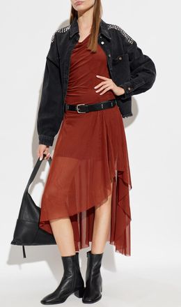 AllSaints Loria Dress, Womens, Brown