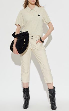 Isabel Marant Berna Trousers, Womens, Cream