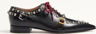 Valentino Garavani Derby Mockers In Vitello Uomo NERO 40