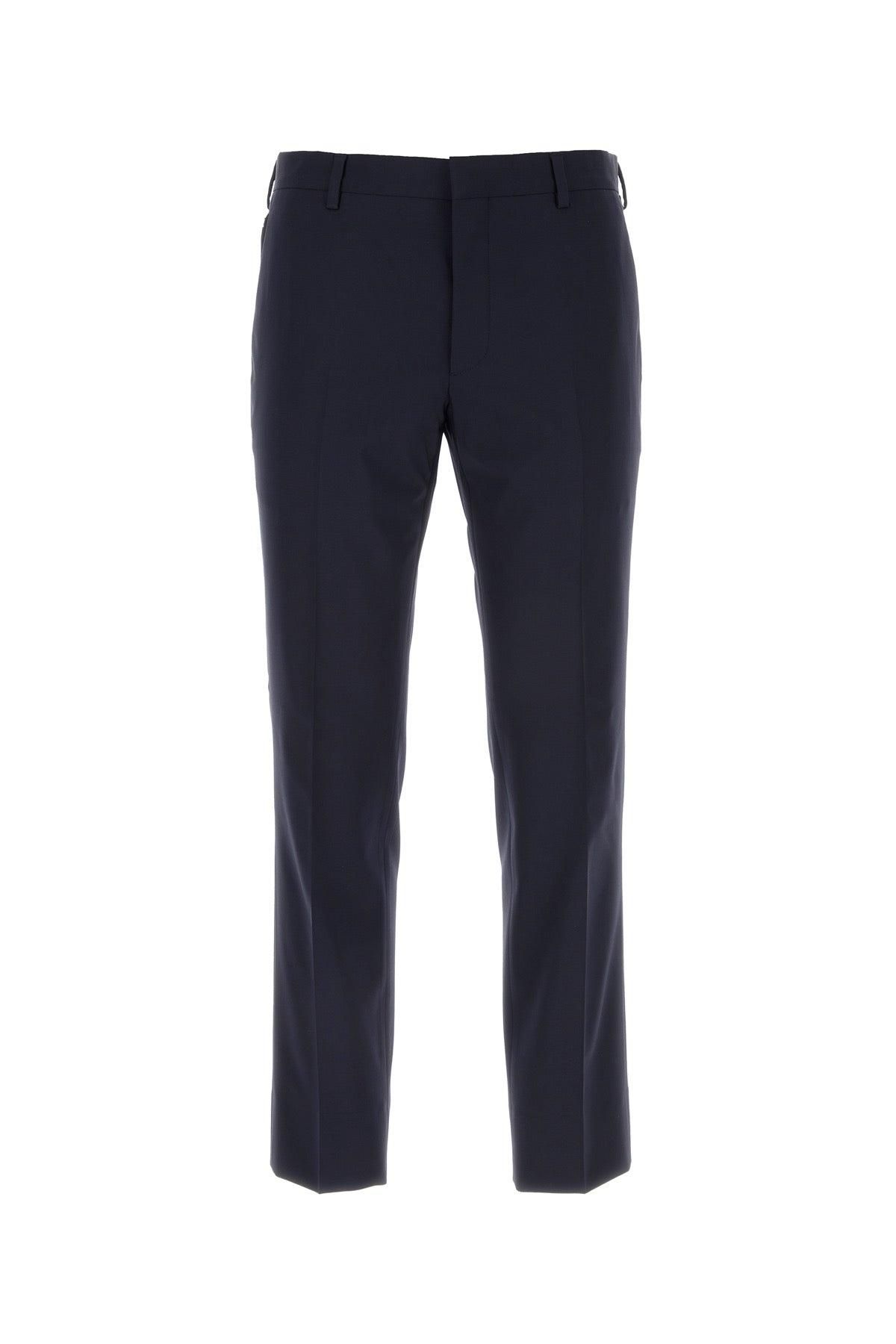 Prada: Blue Pleated Pants now up to −55% | Stylight