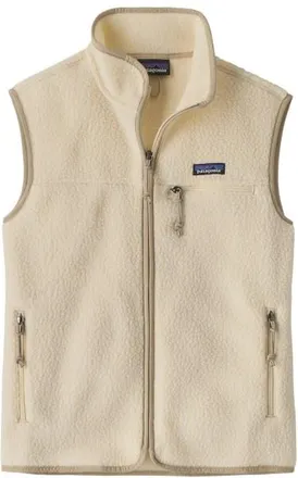 Patagonia Retro Pile Vest Fleecegilet f&uuml;r Damen | beige