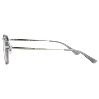 Montblanc MB0336O30015045004 Grey-Silver Metal Eyeglasses - Gray