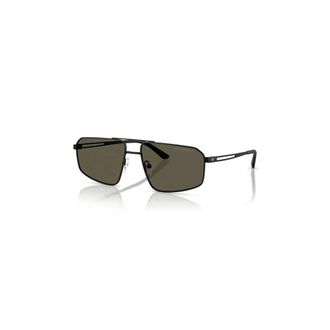 Emporio Armani Ea2173 Pilotenzonnebril - Heren - Accessoires - Zwart - Maat: 59 MM