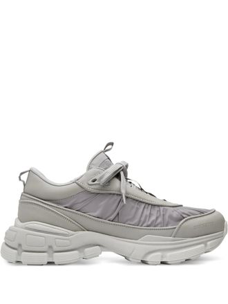 Axel Arigato Sphere Ruche Runner sneakers - women - Leather/Polyamide/Recycled Polyester/Microfibre/Spandex/Elastane/Rubber - 36 - Grey