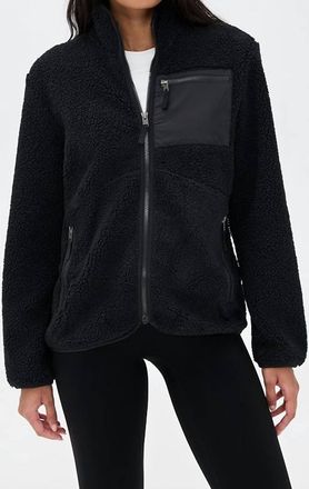 SPLITS59 Harris Sherpa Jacket In Black