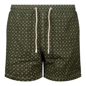 MC2 Saint Barth Beachwear, male, Green, Size: 2XL Lighting Micro Stretch - Ultralight Stretch Swim Short