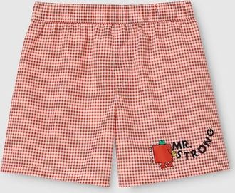 Gucci Kids - Printed Nylon Swim Shorts, Size 10 years, Red, Ready-to-wear