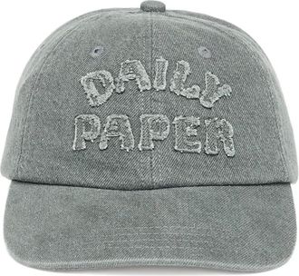 Daily Paper Clothing logo-detail hat - unisex - Cotton - One Size - Green