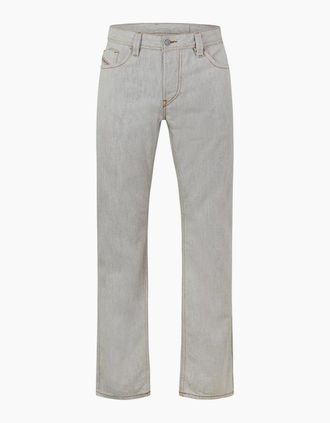 Diesel Mens Markee Pantaloni Straight Jeans - White - Size: 34/32