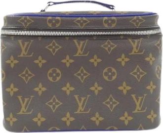 Louis Vuitton Borsa Pre-owned Monogram Macassar Color Mania Vanity Case - - Pre-owned - Donna - Marrone - ONE SIZE