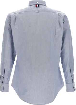Thom Browne Oxford Cotton Shirt - Blue