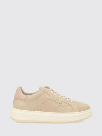 Woolrich Sneakers low top in pelle scamosciata con punta tonda e suola in gomma