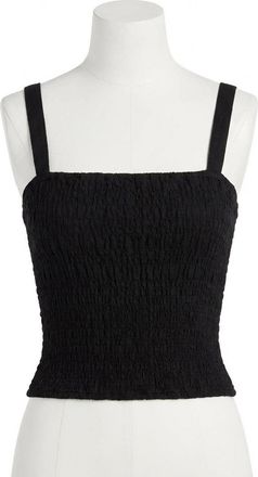 Z Supply Amelie Linen Top In Black
