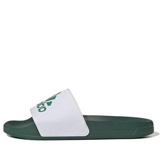 adidas adilette Asia Sizing White Green JI4758