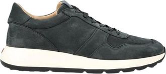 Tod's Allacciato Sportivo 79K - Heren - Sneakers - Blauw - 42 1/2 EU - Leer - Schoenen