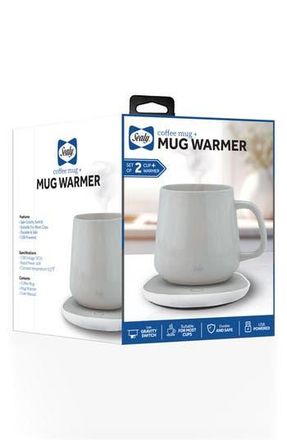 Bytech Coffee Mug & Warmer Pad Set in White at Nordstrom Rack
