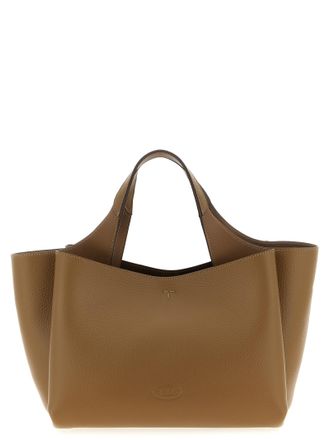 Tod's Brown Calfskin Womens Handbag