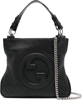 Gucci small Blondie tote bag - women - Cotton/Linen/Flax/Calf Leather - OS - Black