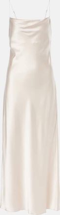 Dorothee Schumacher Sense of Shine silk-blend midi dress