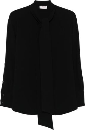 Alberto Biani Camicia con nodo - Nero