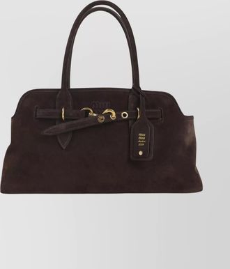 Miu Miu aventure handbag adjustable belt detail